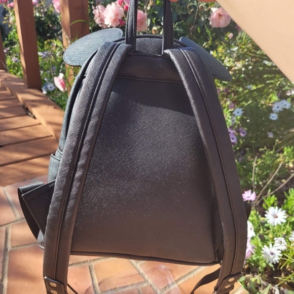 Rare EUC Disney Mickey Suit Heart Logo Loungefly - Picture 2 of 7